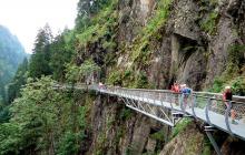 Il sentiero della gola in Val Passiria